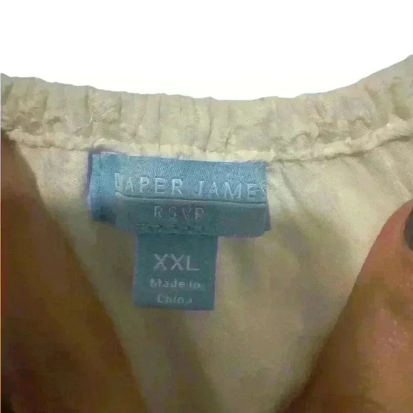 Draper James Eyelet Maxi Dress White XXL - Picture 5 of 6